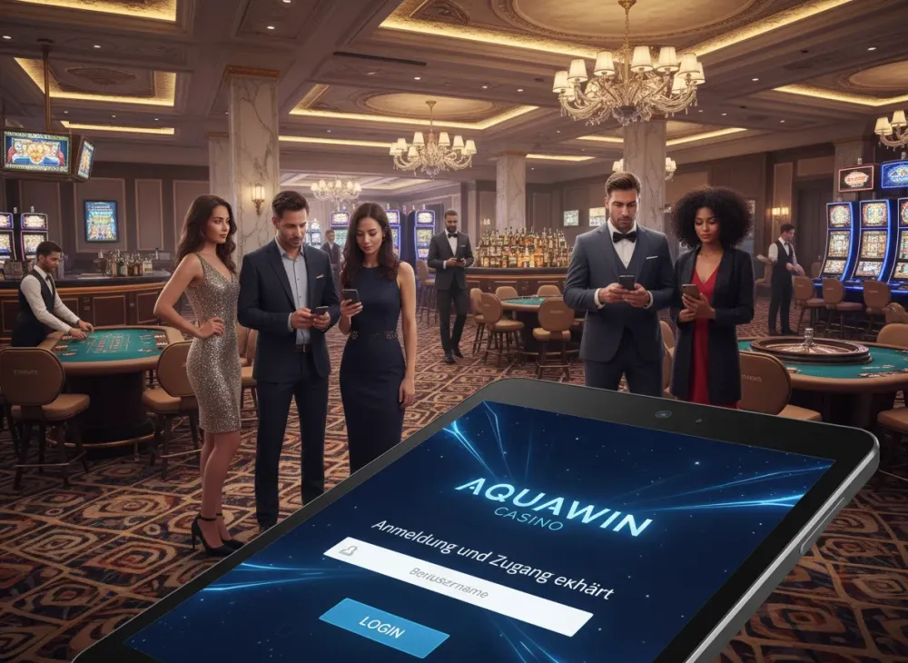 login AquaWin Casino